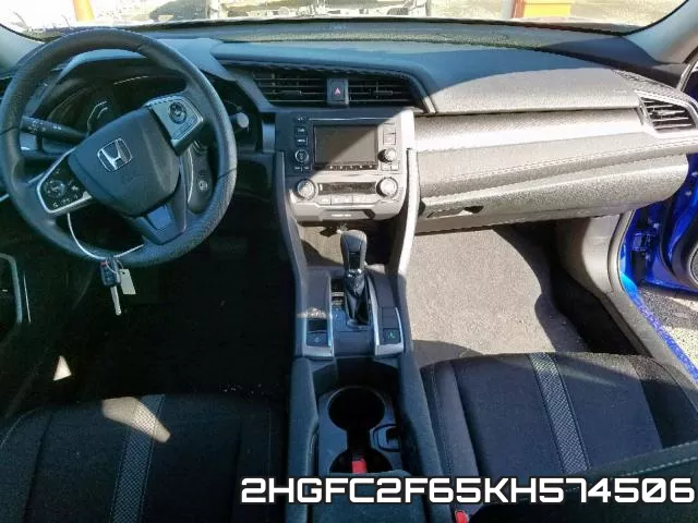 2HGFC2F65KH574506 фото 10