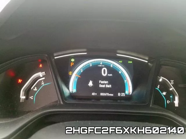 2HGFC2F6XKH602140 фото 9