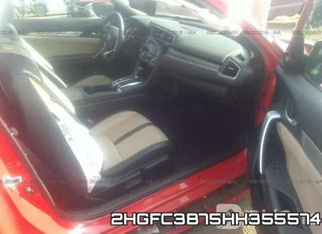 2HGFC3B75HH355574 фото 6
