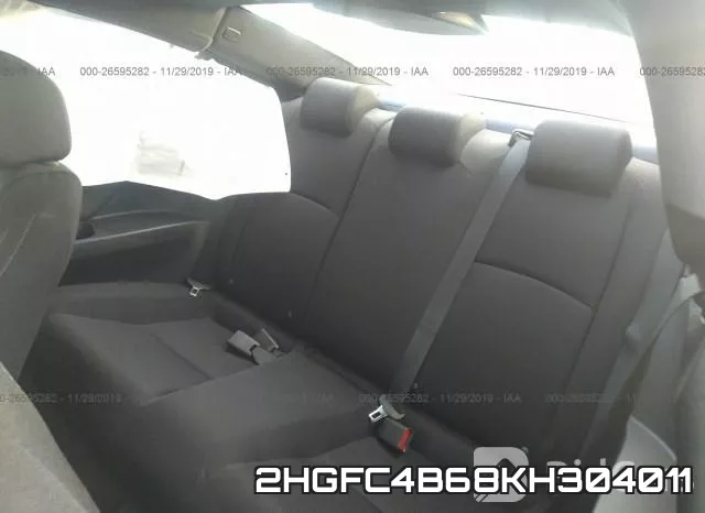 2HGFC4B68KH304011 фото 9