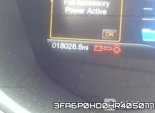 3FA6P0HD0HR405077 фото 8