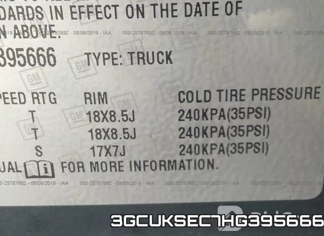 3GCUKSEC7HG395666 фото 10