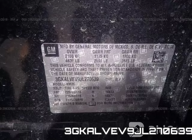 3GKALVEV9JL270639 фото 10