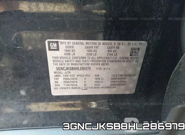 3GNCJKSB8HL286979 фото 10