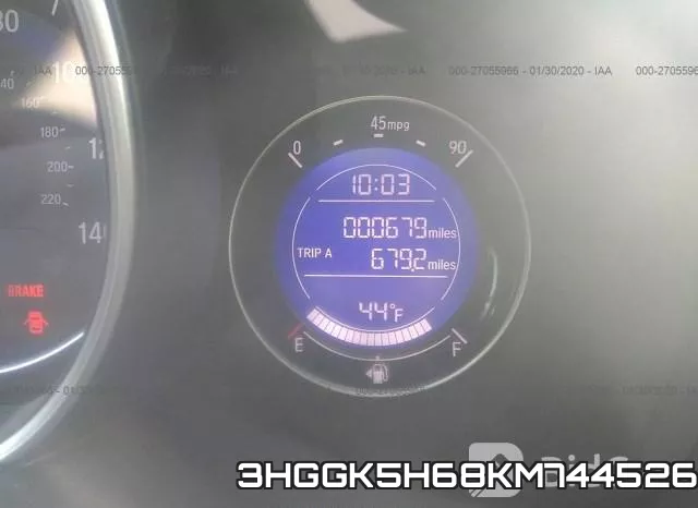 3HGGK5H68KM744526 фото 8