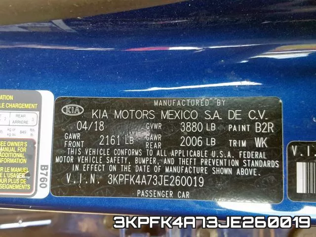 3KPFK4A73JE260019 фото 2
