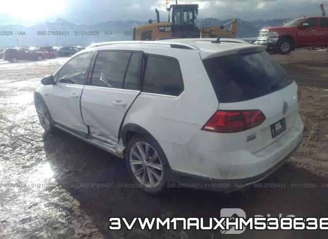 3VWM17AUXHM538638 фото 4