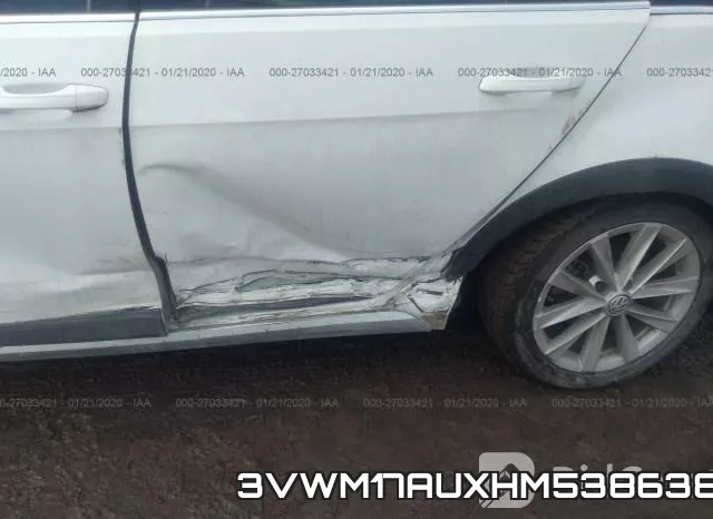 3VWM17AUXHM538638 фото 7