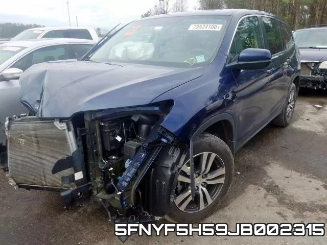5FNYF5H59JB002315 фото 3