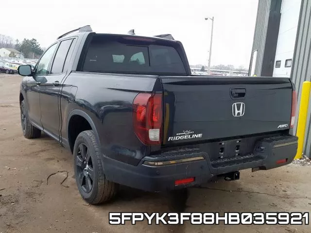 5FPYK3F88HB035921 фото 4