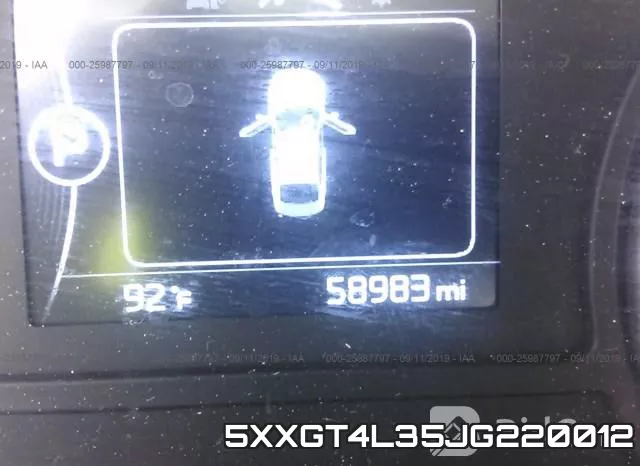 5XXGT4L35JG220012 фото 8