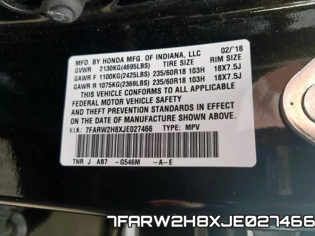 7FARW2H8XJE027466 фото 2