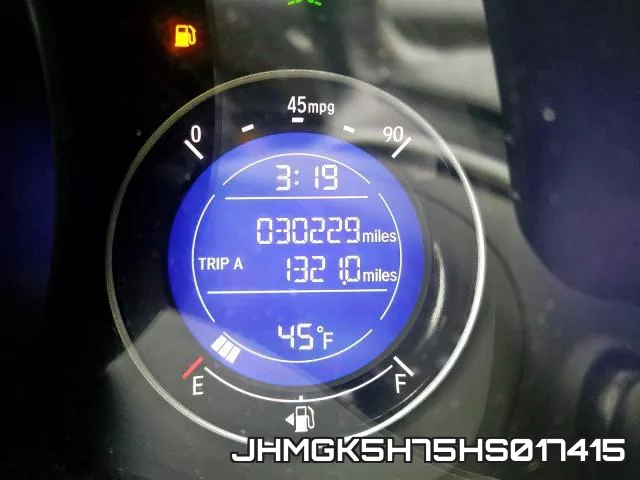JHMGK5H75HS017415 фото 9