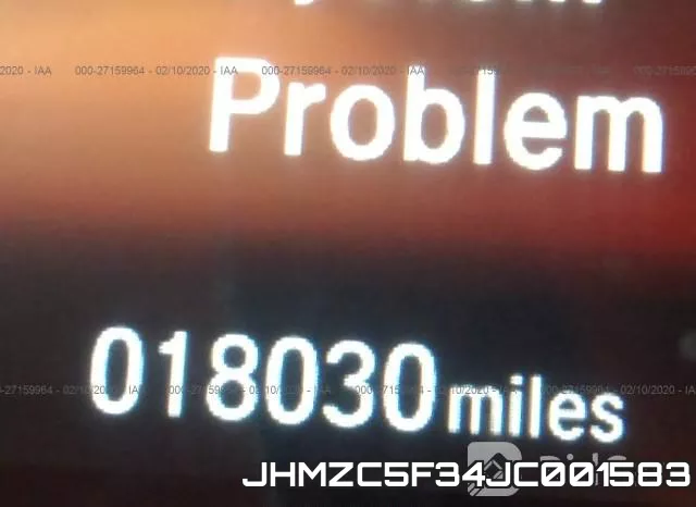 JHMZC5F34JC001583 фото 8