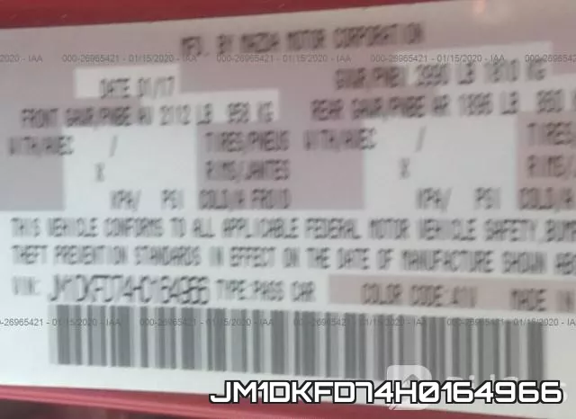 JM1DKFD74H0164966 фото 10