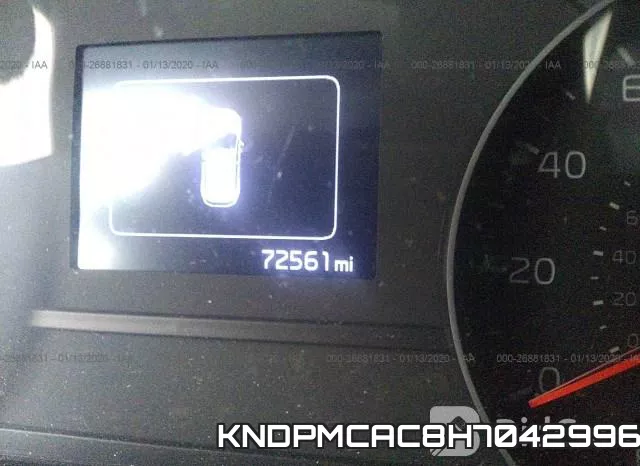 KNDPMCAC8H7042996 фото 8