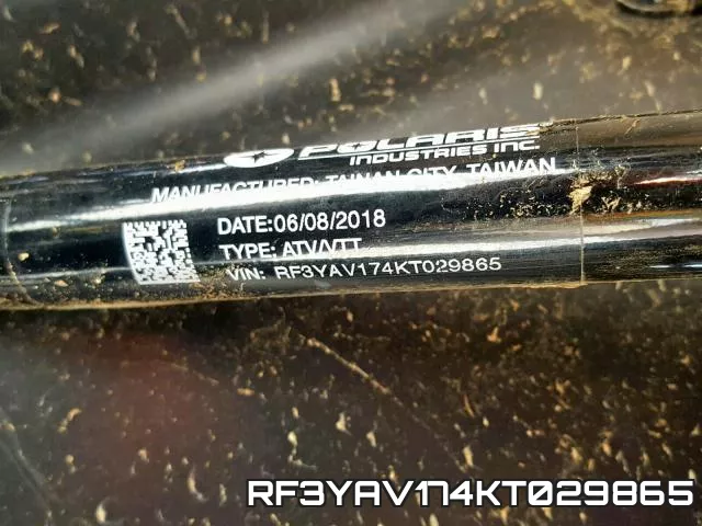 RF3YAV174KT029865 фото 2
