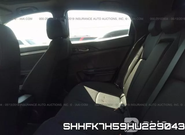 SHHFK7H59HU229043 фото 9