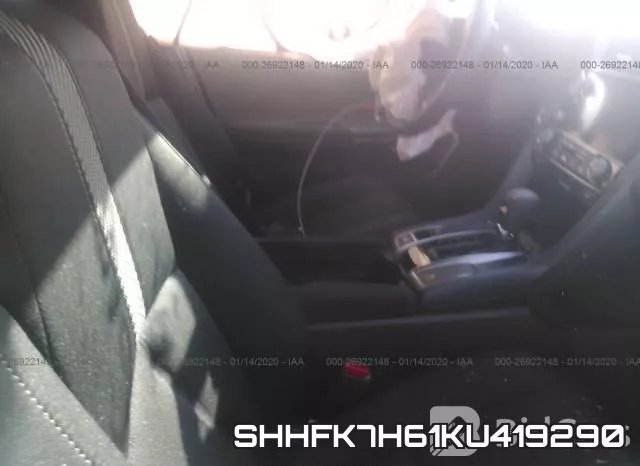 SHHFK7H61KU419290 фото 6