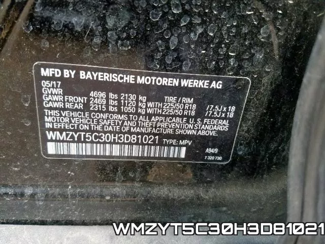 WMZYT5C30H3D81021 фото 2