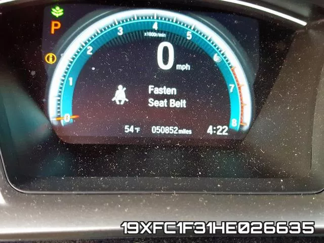 19XFC1F31HE026635 фото 9