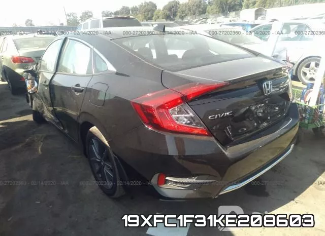 19XFC1F31KE208603 фото 4