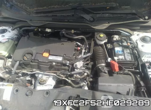 19XFC2F52HE029289 фото 2