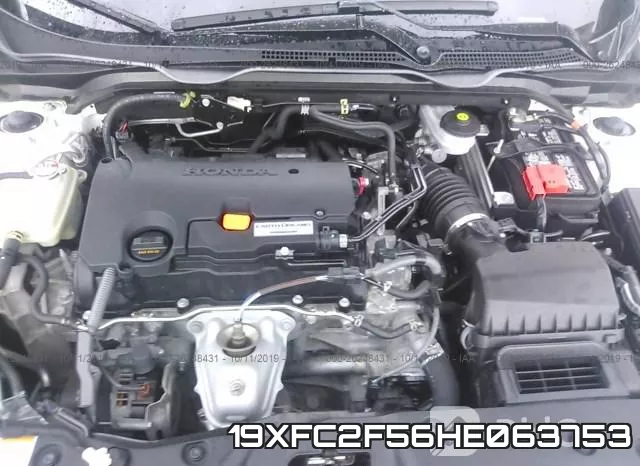 19XFC2F56HE063753 фото 2