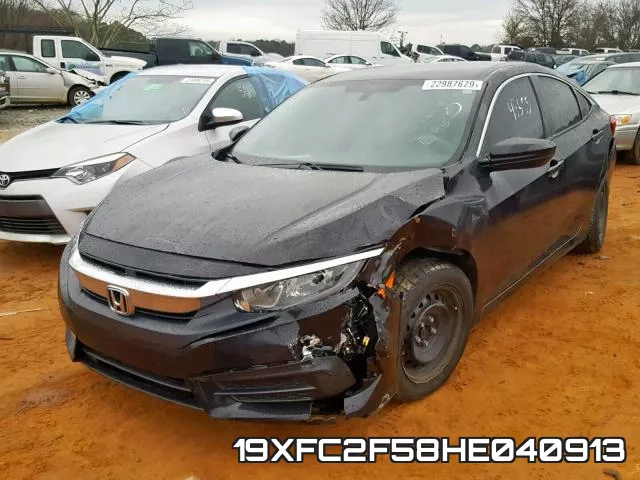 19XFC2F58HE040913 фото 3