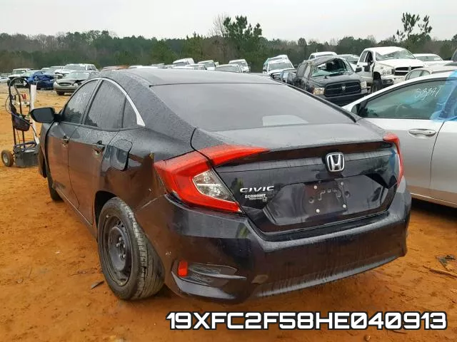 19XFC2F58HE040913 фото 4