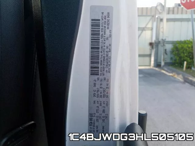 1C4BJWDG3HL505105 фото 2
