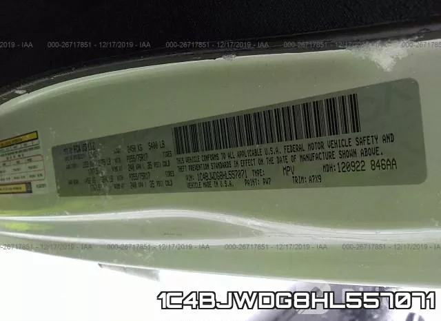 1C4BJWDG8HL557071 фото 10