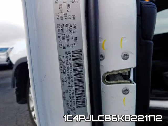 1C4PJLCB6KD221172 фото 2