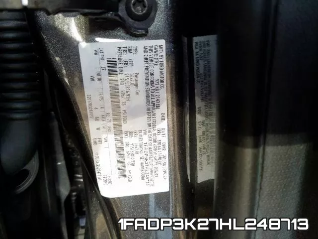 1FADP3K27HL248713 фото 2