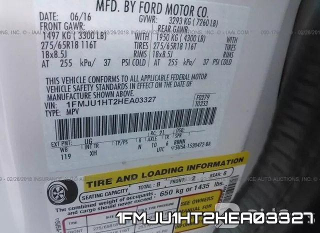 1FMJU1HT2HEA03327 фото 10
