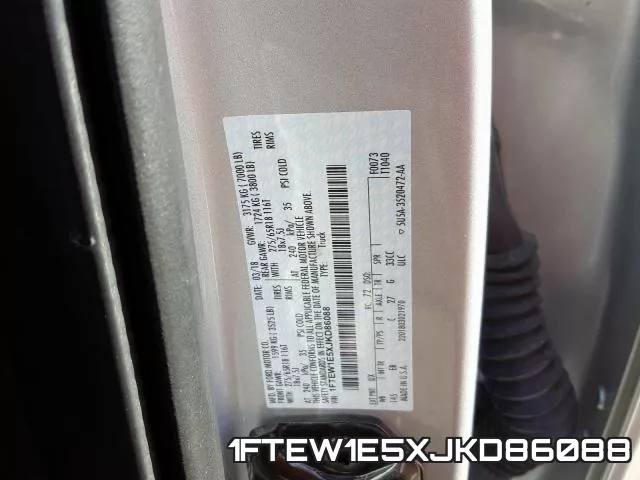 1FTEW1E5XJKD86088 фото 2