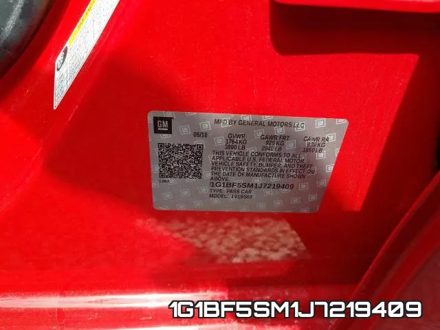 1G1BF5SM1J7219409 фото 2