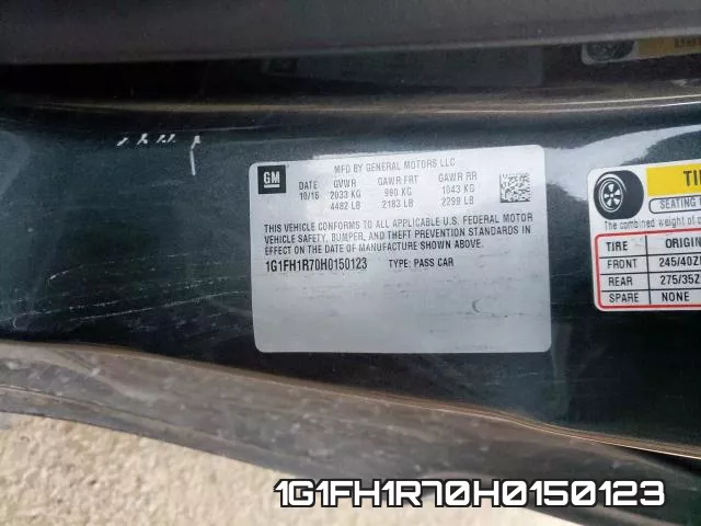 1G1FH1R70H0150123 фото 2