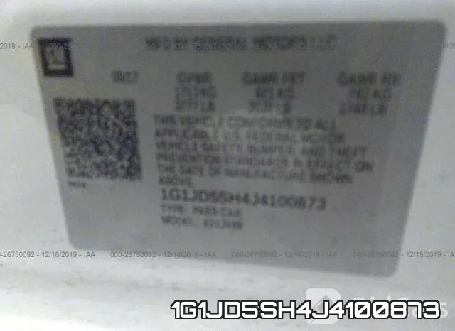 1G1JD5SH4J4100873 фото 10