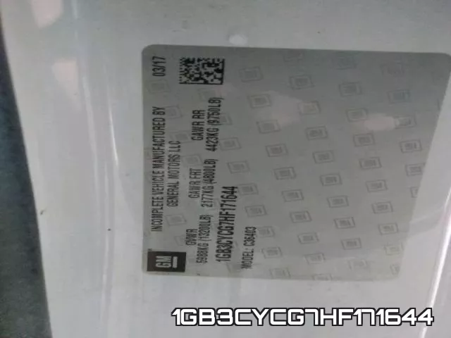 1GB3CYCG7HF171644 фото 2