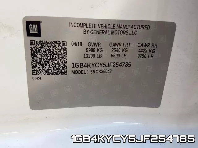 1GB4KYCY5JF254785 фото 2