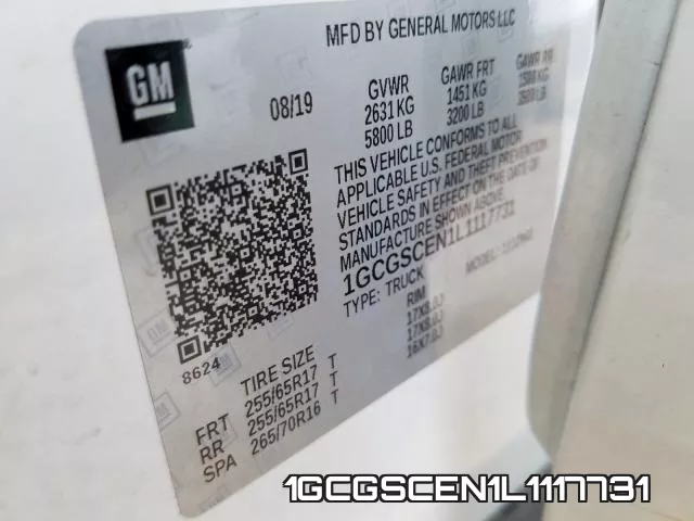 1GCGSCEN1L1117731 фото 2