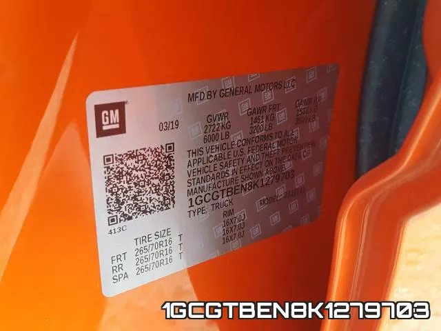 1GCGTBEN8K1279703 фото 2