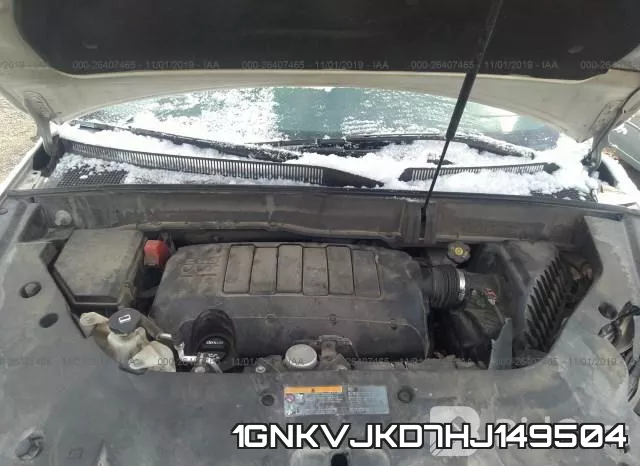 1GNKVJKD7HJ149504 фото 2