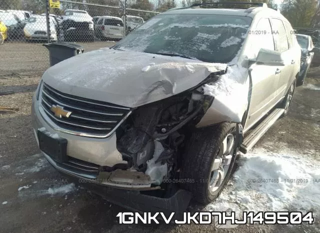 1GNKVJKD7HJ149504 фото 7