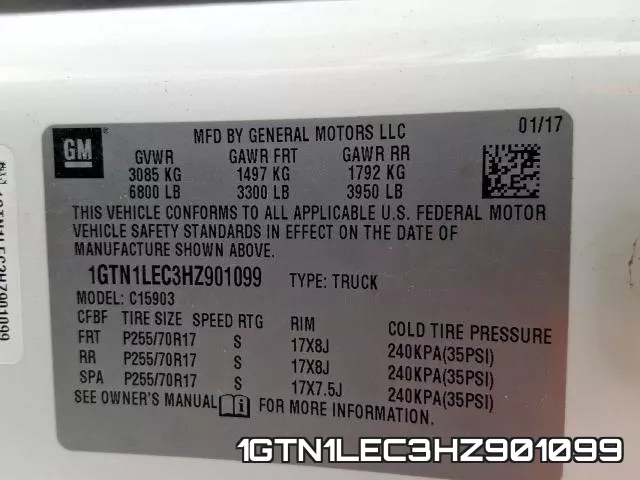 1GTN1LEC3HZ901099 фото 2