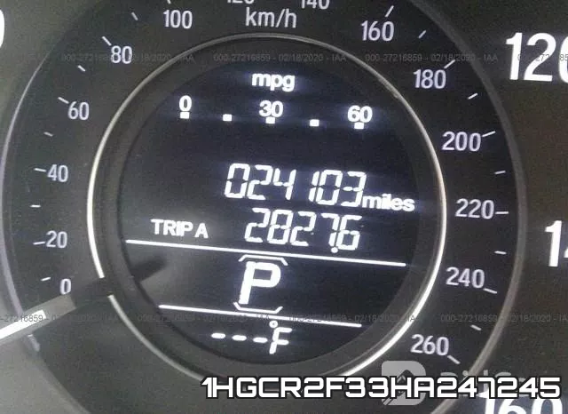 1HGCR2F33HA247245 фото 8