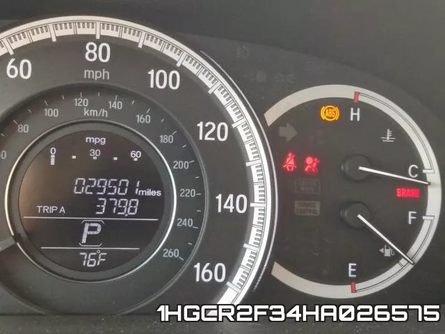 1HGCR2F34HA026575 фото 9