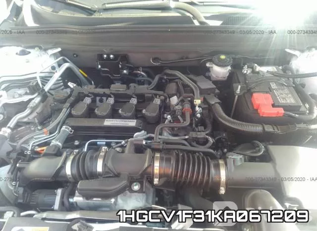 1HGCV1F31KA067209 фото 2
