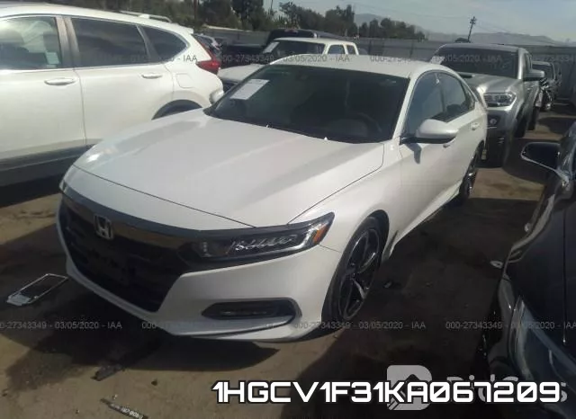 1HGCV1F31KA067209 фото 3